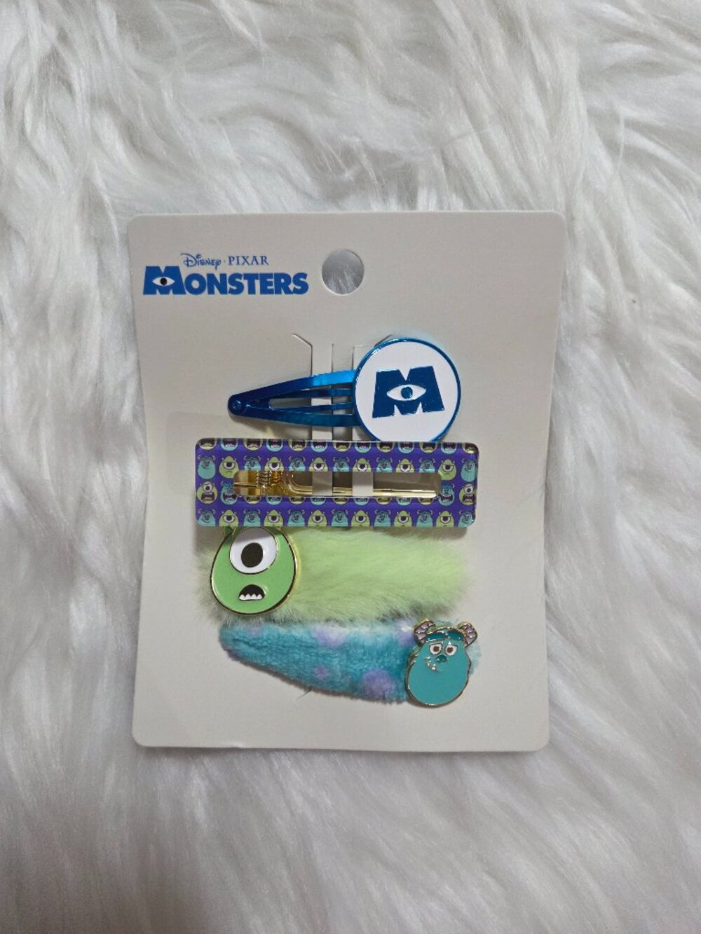 Monster's Inc Barrette Set